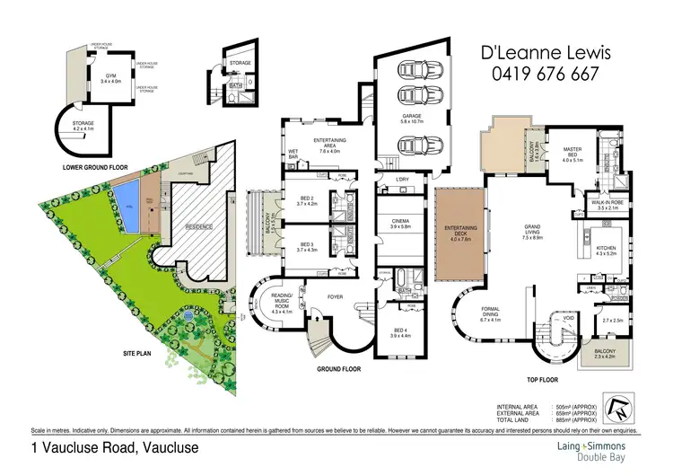 Floorplan of Homely house listing, 1 Vaucluse Road, Vaucluse NSW 2030