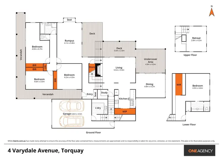 Floorplan of Homely house listing, 4 Varydale Avenue, Torquay VIC 3228
