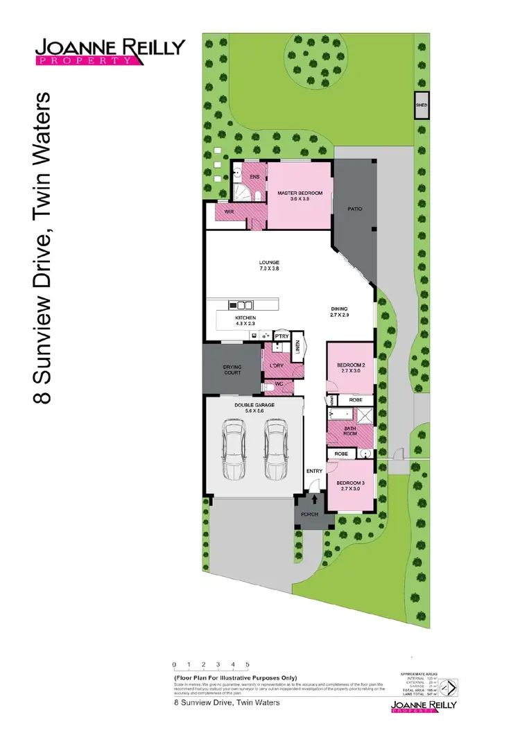 Floorplan of Homely house listing, 8 Sunview Drive, Twin Waters QLD 4564