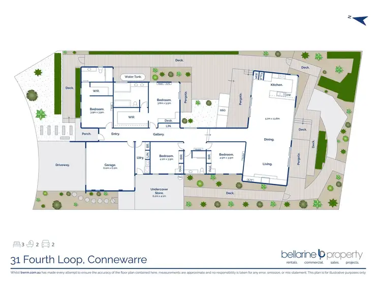 Floorplan of Homely house listing, 31 Fourth Loop, Connewarre VIC 3227