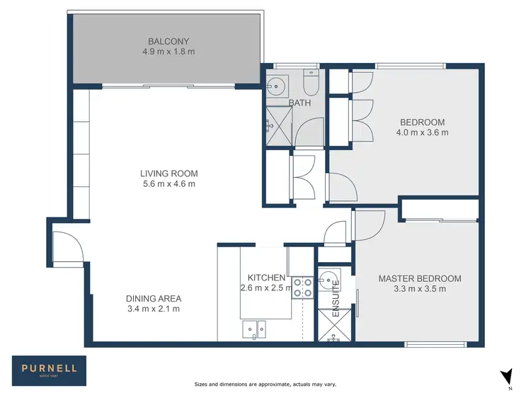 Floorplan of Homely apartment listing, 17/103 Canberra Avenue, Griffith ACT 2603