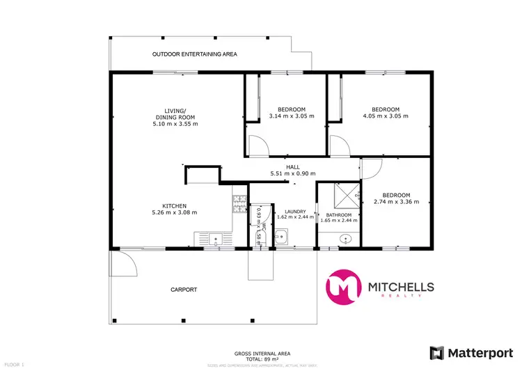 Floorplan of Homely house listing, 4 Venice Court, Point Vernon QLD 4655