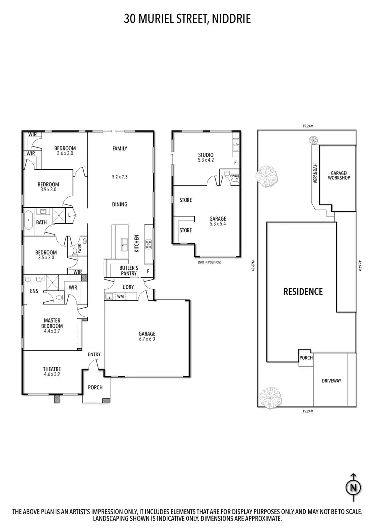 Floorplan of Homely house listing, 30 Muriel Street, Niddrie VIC 3042