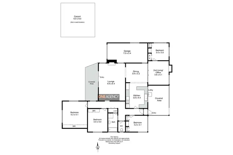 Floorplan of Homely house listing, 59 Massey Street, Smithton TAS 7330