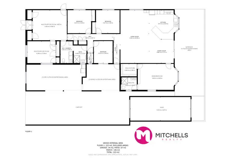 Floorplan of Homely house listing, 7 Oceanview Street, Point Vernon QLD 4655