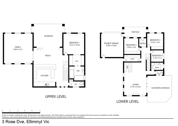 Floorplan of Homely house listing, 3 Rose Drive, Elliminyt VIC 3250