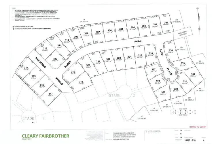 Floorplan of Homely land listing, Stage 3 Riverview Estate, Abercrombie NSW 2795