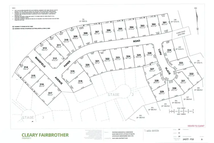 Floorplan of Homely land listing, Stage 3A Riverview Estate, Abercrombie NSW 2795