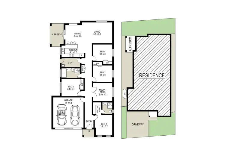 Floorplan of Homely house listing, 13 Hausfield Street, Schofields NSW 2762