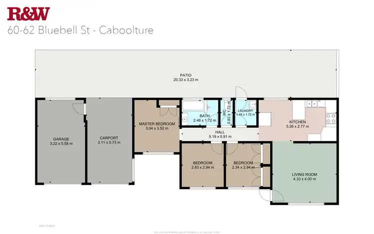Floorplan of Homely house listing, 60-62 Bluebell Street, Caboolture QLD 4510