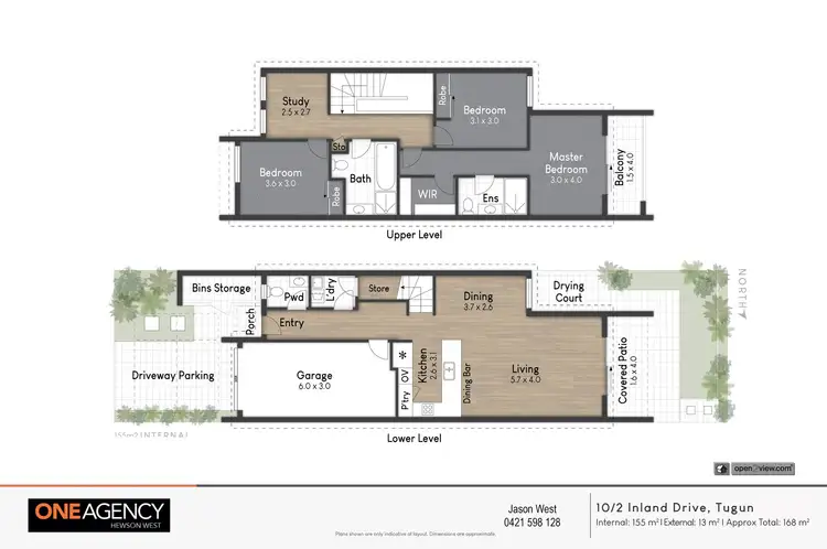 Floorplan of Homely townhouse listing, 10/2 Inland Drive, Tugun QLD 4224
