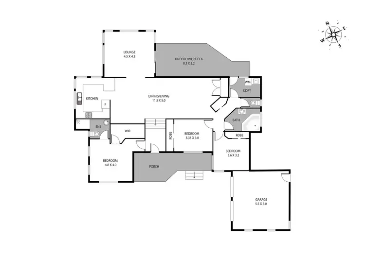 Floorplan of Homely house listing, 11 Cockbourne Place, Vincentia NSW 2540