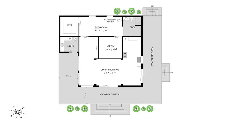 Floorplan of Homely house listing, 20 Cranneys Road, North Tumbulgum NSW 2490