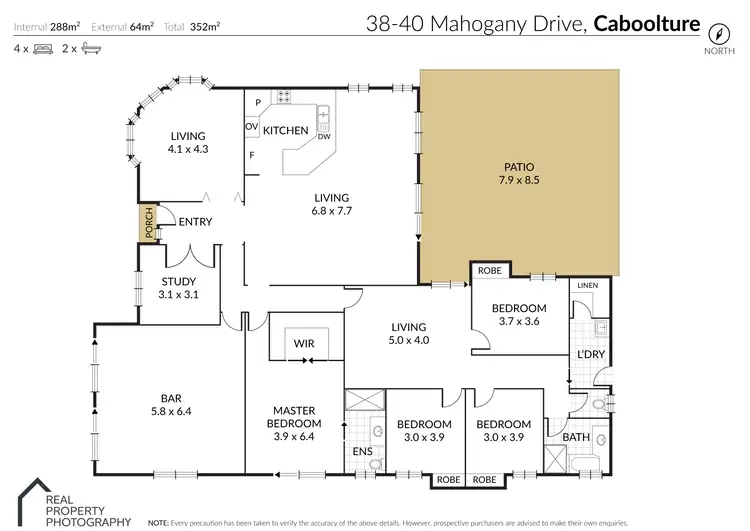 Floorplan of Homely house listing, 38-40 Mahogany Drive, Caboolture QLD 4510
