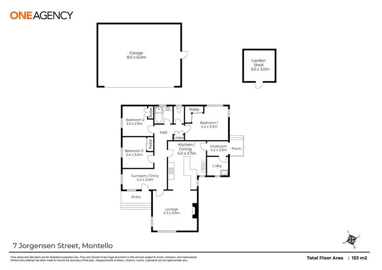 Floorplan of Homely house listing, 7 Jorgensen Street, Montello TAS 7320
