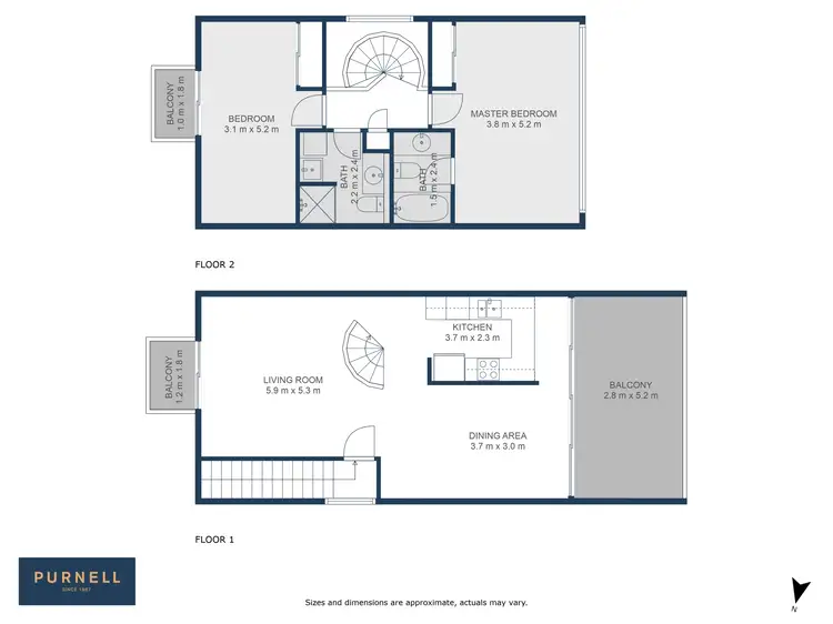 Floorplan of Homely apartment listing, 25/5 Howitt Street, Kingston ACT 2604
