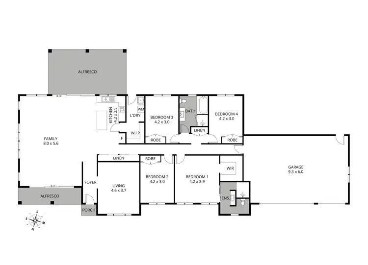 Floorplan of Homely rural property listing, 79 Fig Hill Lane, Dunmore NSW 2529