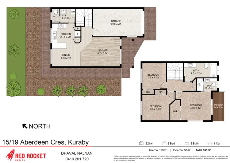Floorplan of Homely house listing, 15/19 Aberdeen Crescent, Kuraby QLD 4112