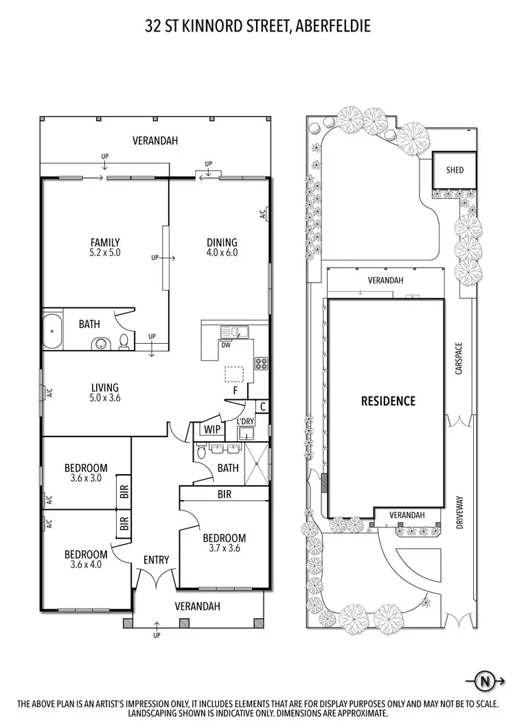 Floorplan of Homely house listing, 32 St Kinnord Street, Aberfeldie VIC 3040