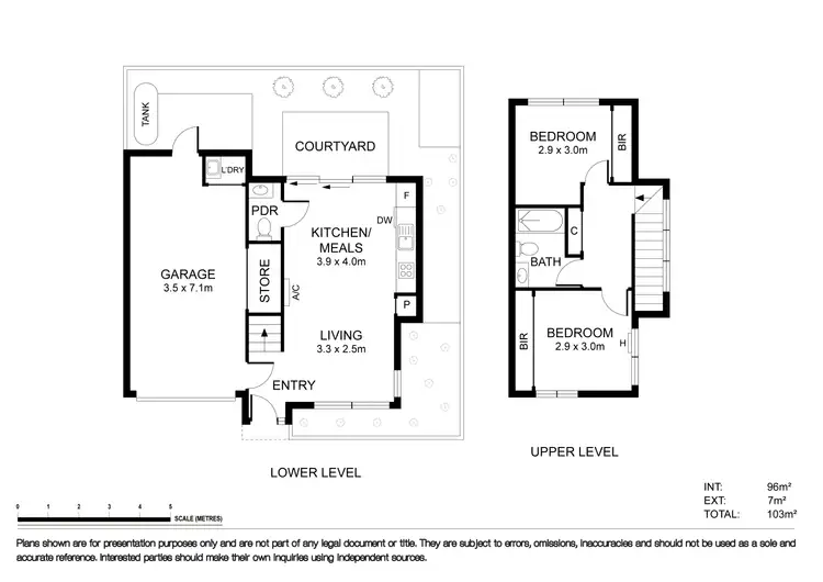 Floorplan of Homely townhouse listing, 14/11-13 Ashley Street, Reservoir VIC 3073