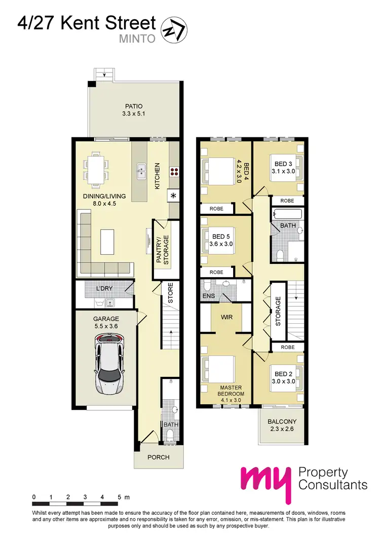 Floorplan of Homely house listing, 4/27 Kent Street, Minto NSW 2566