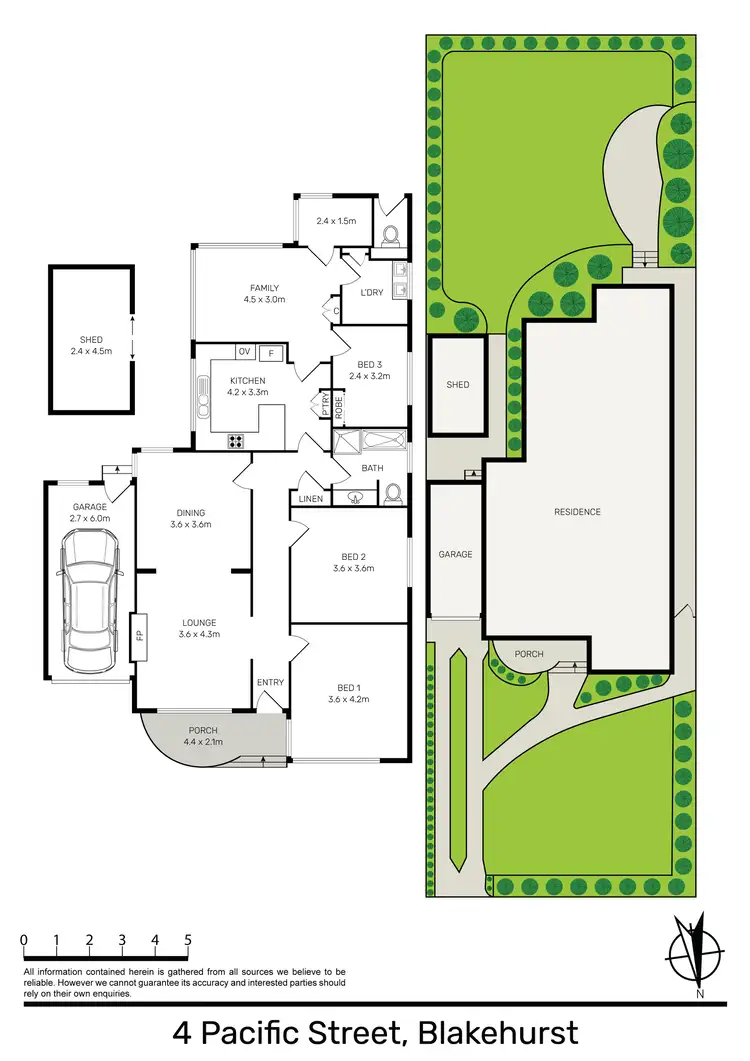 Floorplan of Homely house listing, 4 Pacific Street, Blakehurst NSW 2221