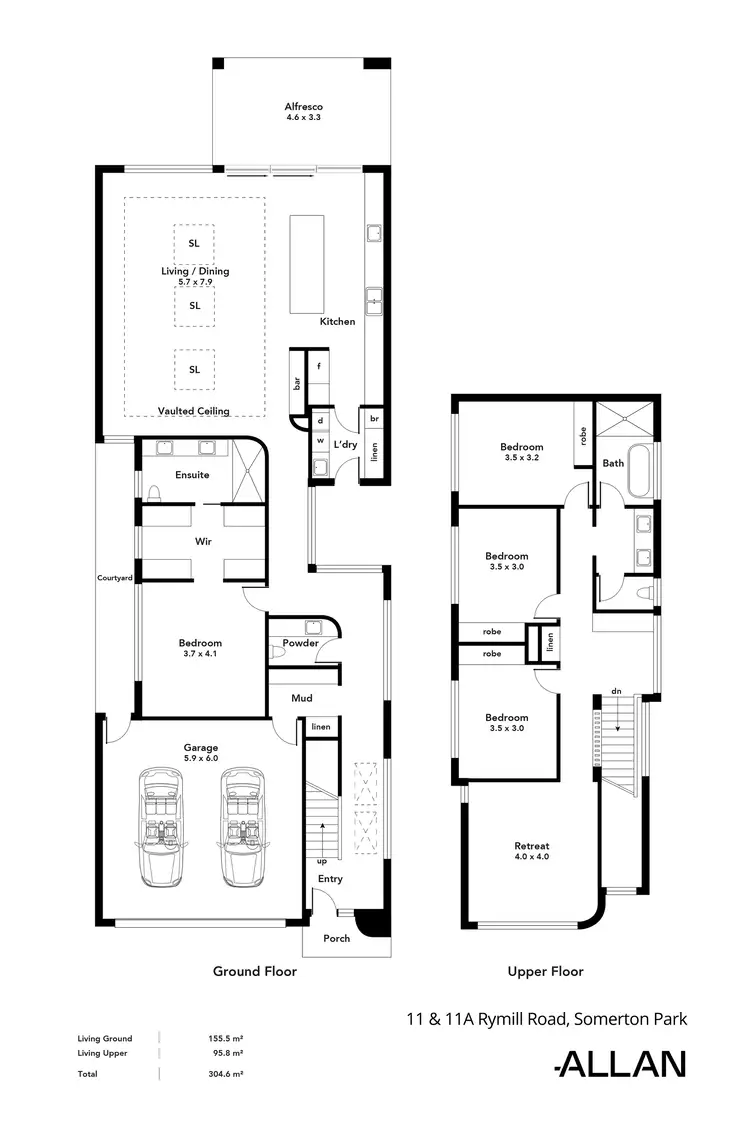 Floorplan of Homely house listing, 11 Rymill Road, Somerton Park SA 5044