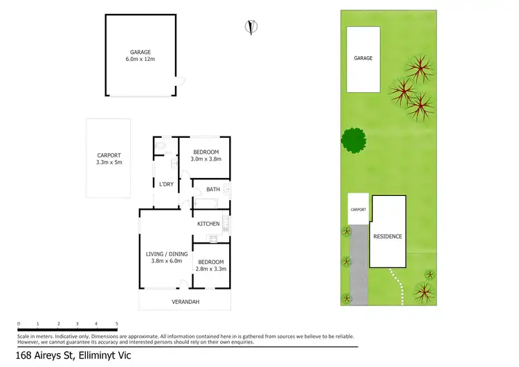 Floorplan of Homely house listing, 168 Aireys Street, Elliminyt VIC 3250