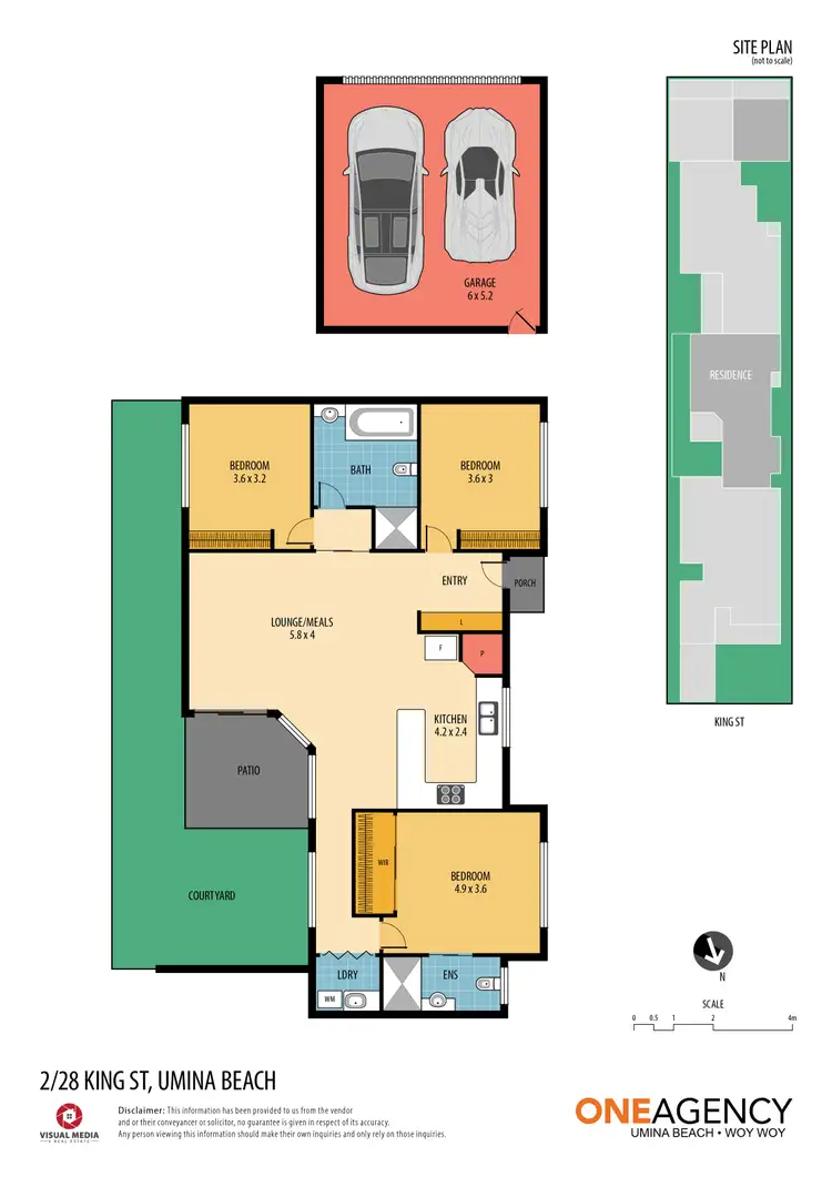 Floorplan of Homely villa listing, 2/28 King Street, Umina Beach NSW 2257