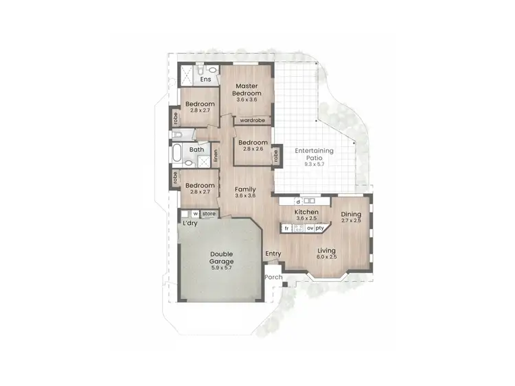 Floorplan of Homely house listing, 11 Van Wirdum Place, Calamvale QLD 4116