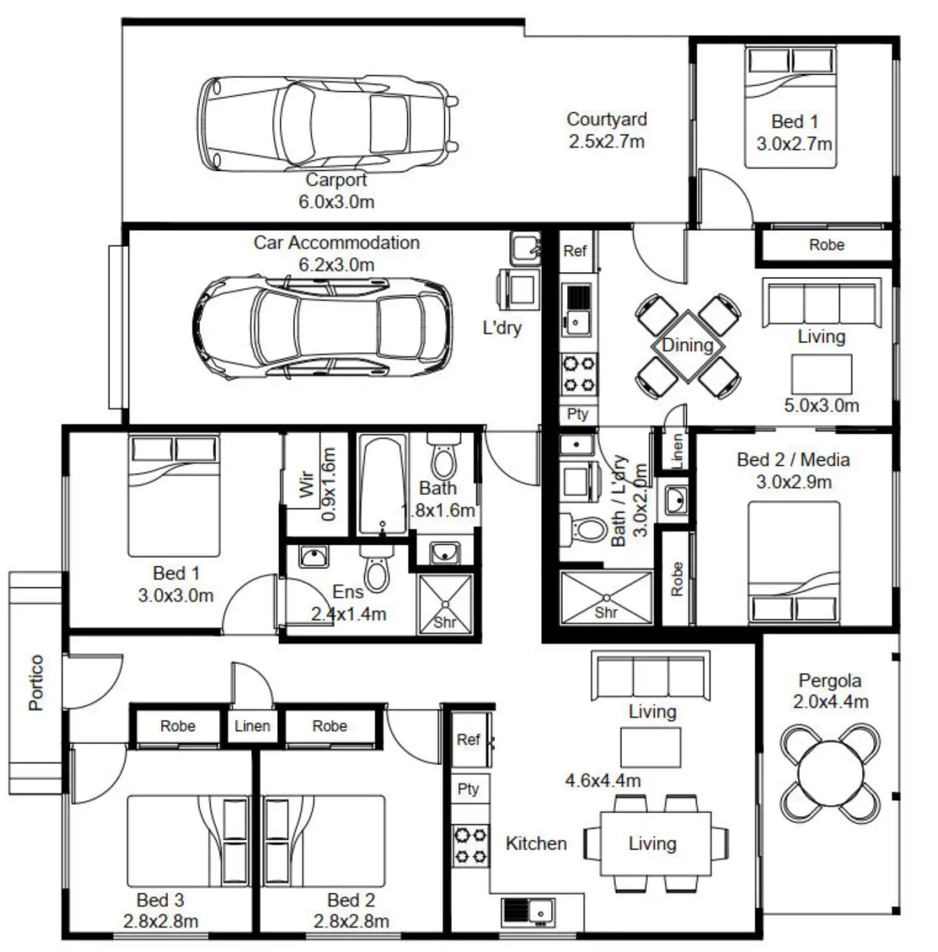 Floorplan of Homely house listing, Address available on request