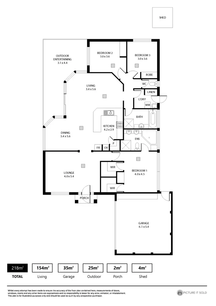 Floorplan of Homely house listing, 2 Lockwood Drive, Greenwith SA 5125