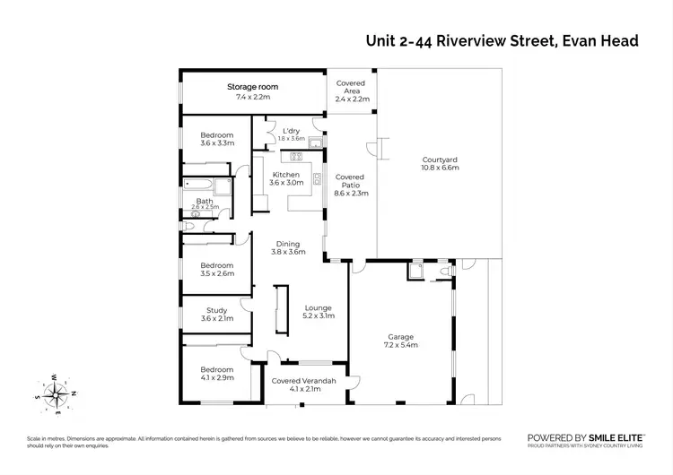 Floorplan of Homely house listing, 2/44 Riverview Street, Evans Head NSW 2473
