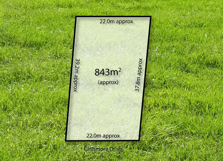 Floorplan of Homely land listing, 91-93 Cashmore Drive, Barwon Heads VIC 3227