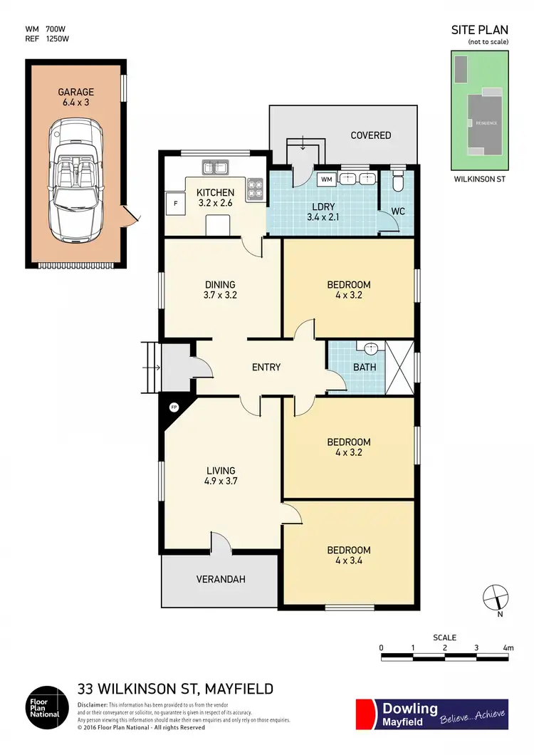 Floorplan of Homely house listing, 33 Wilkinson Street, Mayfield NSW 2304