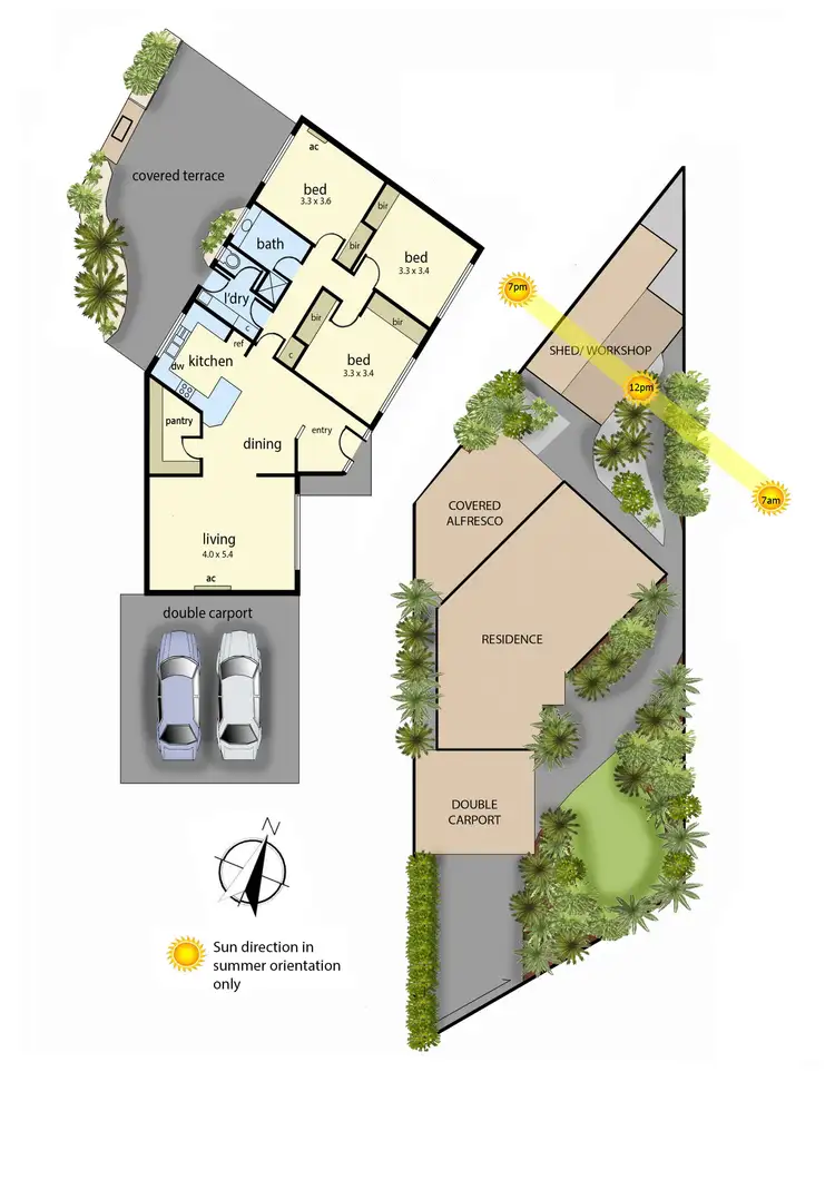 Floorplan of Homely house listing, 1 Burleigh Court,, Frankston VIC 3199