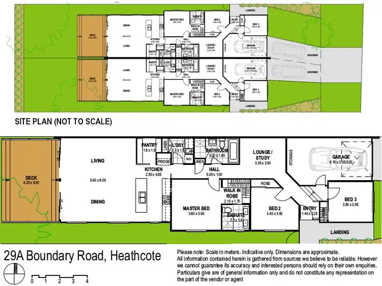 Floorplan of Homely semi-detached listing, 29B Boundary Road, Heathcote NSW 2233
