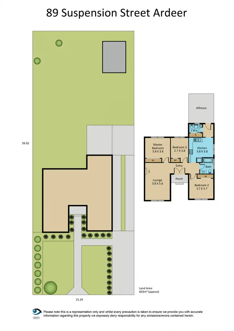 Floorplan of Homely house listing, 89 Suspension Street, Ardeer VIC 3022