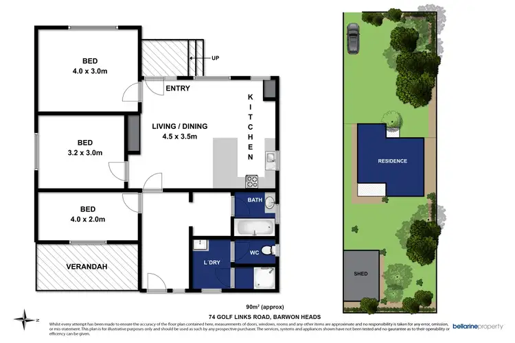 Floorplan of Homely house listing, 74 Golf Links Road, Barwon Heads VIC 3227