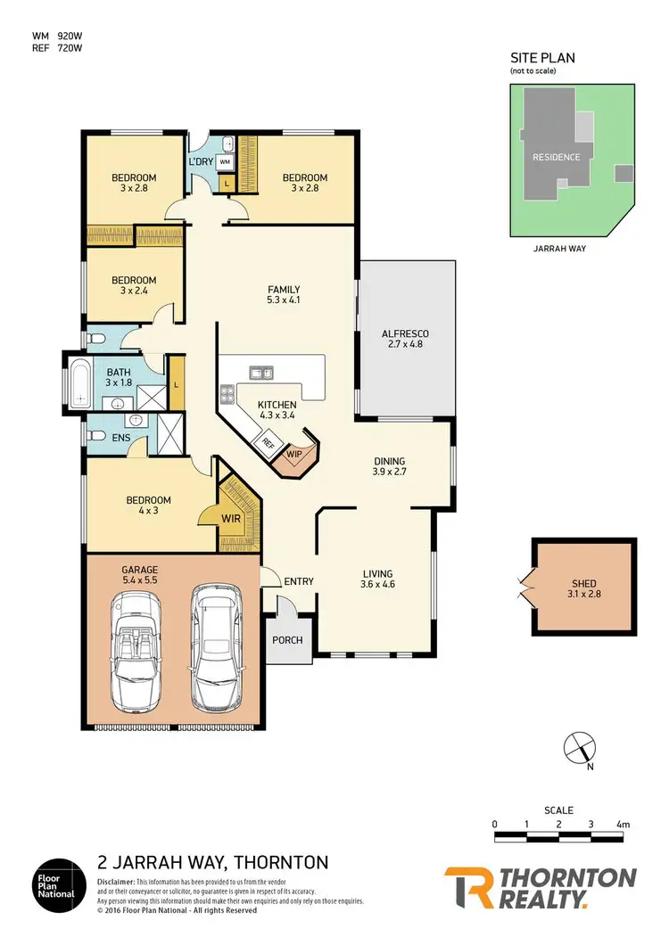 Floorplan of Homely house listing, 2 Jarrah Way, Thornton NSW 2322