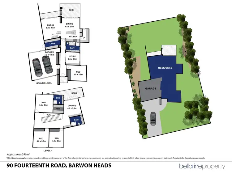 Floorplan of Homely house listing, 90 Fourteenth Road, Barwon Heads VIC 3227