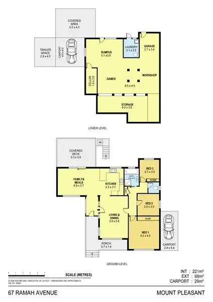 Floorplan of Homely house listing, 67 Ramah Avenue, Mount Pleasant NSW 2519