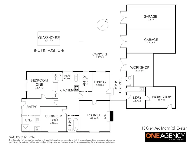 Floorplan of Homely house listing, 13 Glen Ard Mohr Road, Exeter TAS 7275