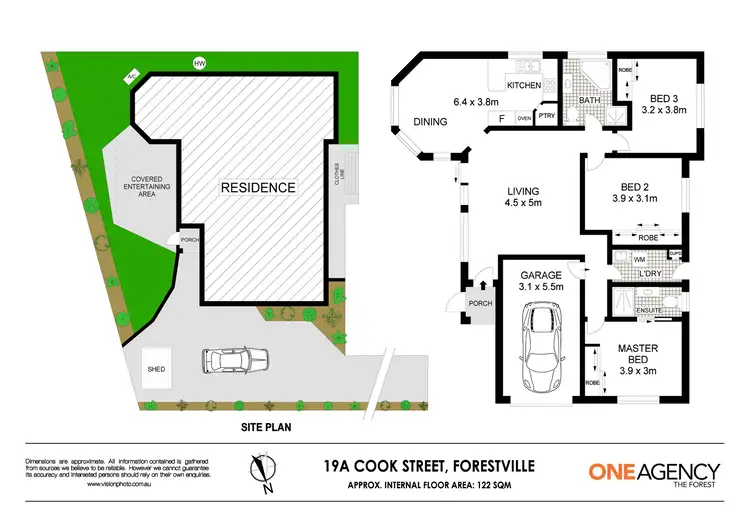 Floorplan of Homely house listing, 19A Cook Steet, Forestville NSW 2087