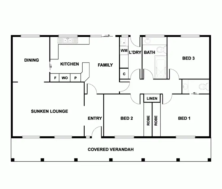 Floorplan of Homely house listing, 24 Twamley Crescent, Richardson ACT 2905