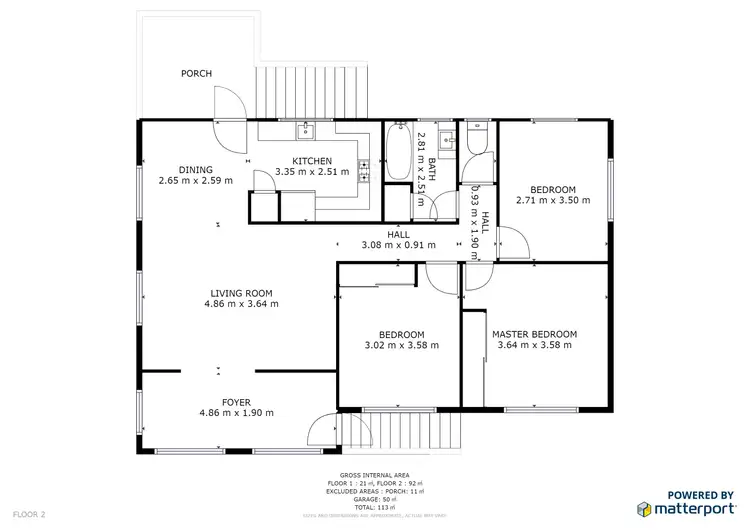 Floorplan of Homely house listing, 41 Saunders Street, Point Vernon QLD 4655