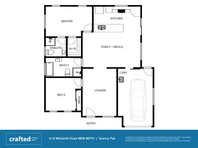 Floorplan of Homely house listing, 6-12 Windmill Close, New Beith QLD 4124