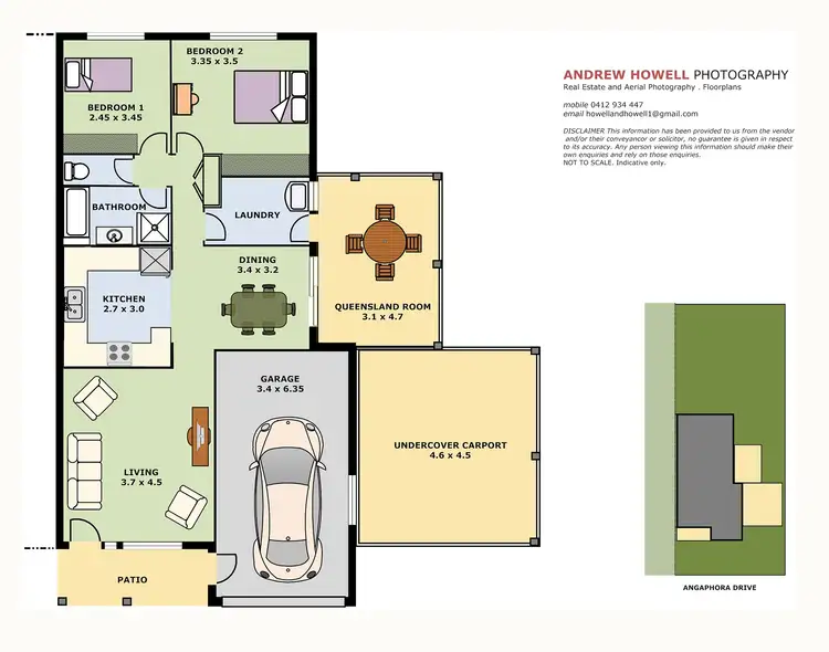 Floorplan of Homely semi-detached listing, 2/52 Angophora Drive, Warabrook NSW 2304