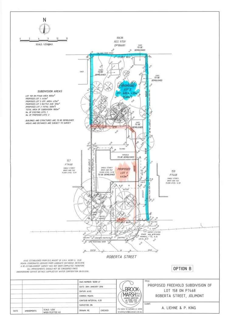 Floorplan of Homely land listing, 9 Roberta Street, Jolimont WA 6014