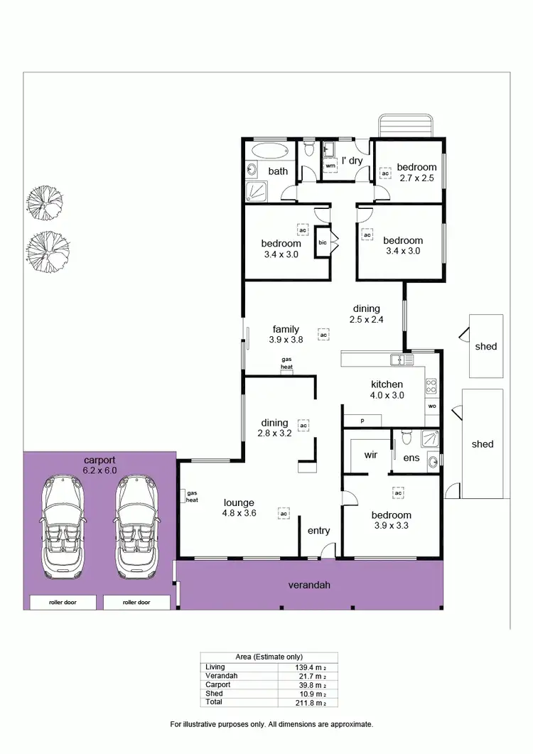 Floorplan of Homely house listing, 32 Ronaldo Way, Paralowie SA 5108